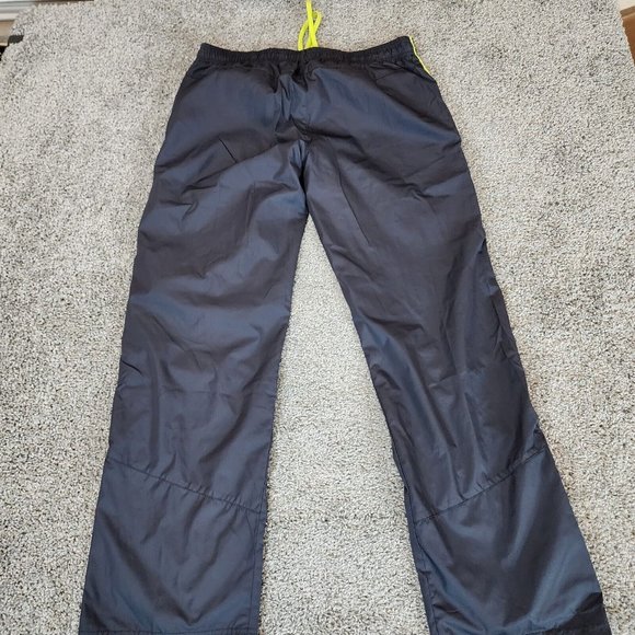 Danskin Now Pants Womens L/G 12/14 Black Elastic Waist Athletic Drawstring 35X31 - Picture 4 of 13